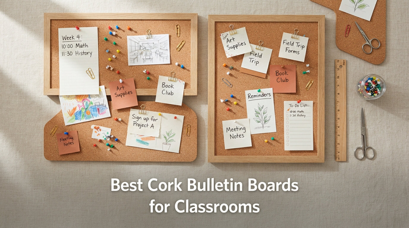 Best Cork Bulletin Boards for Classrooms