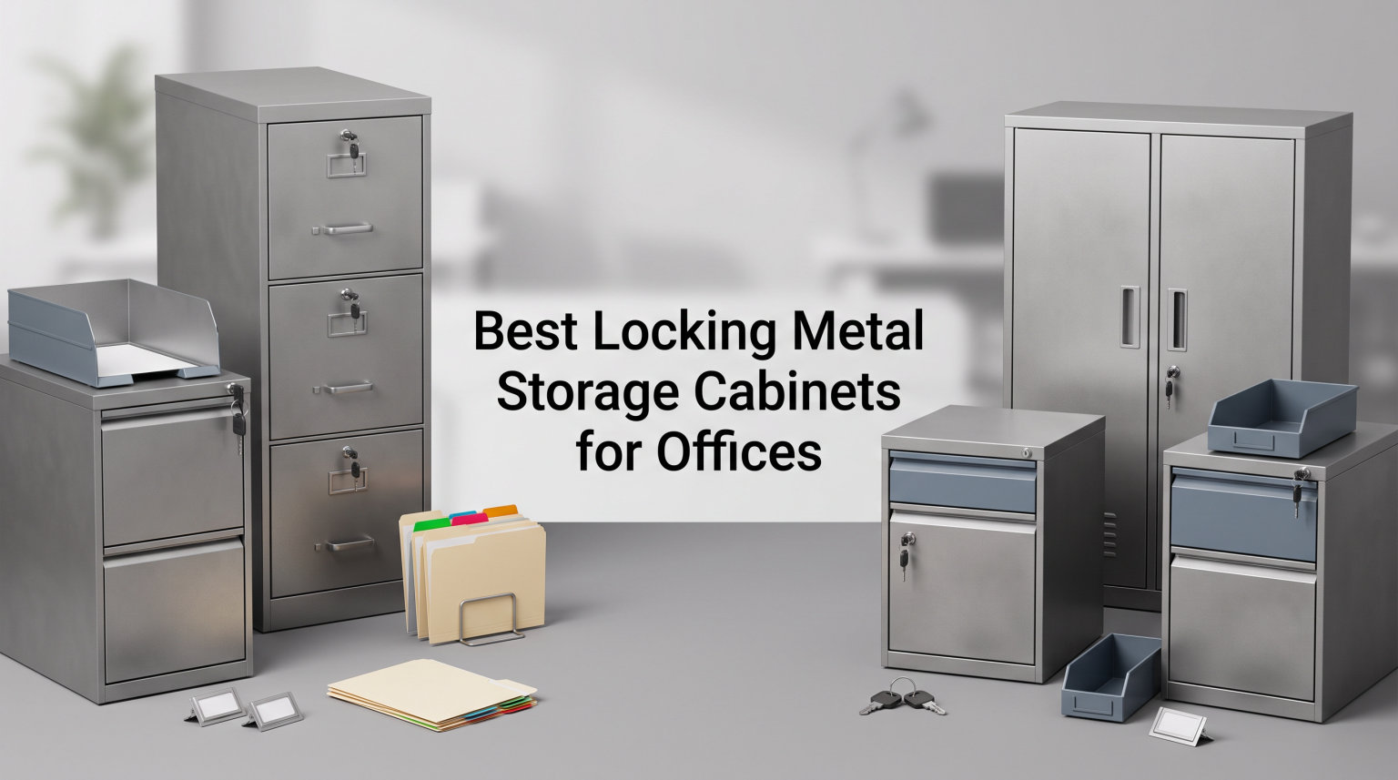 Best Locking Metal Storage Cabinets for Offices