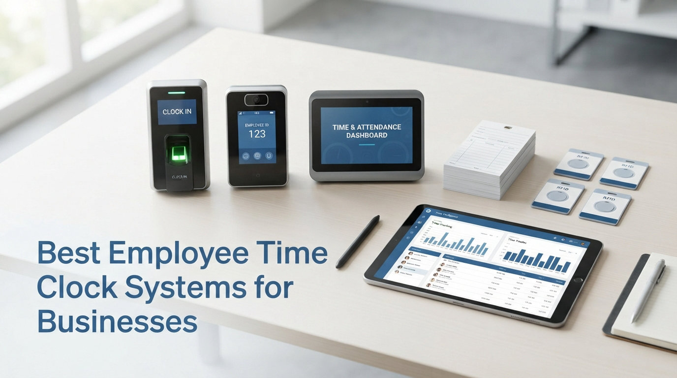 Best Employee Time Clock Systems for Businesses