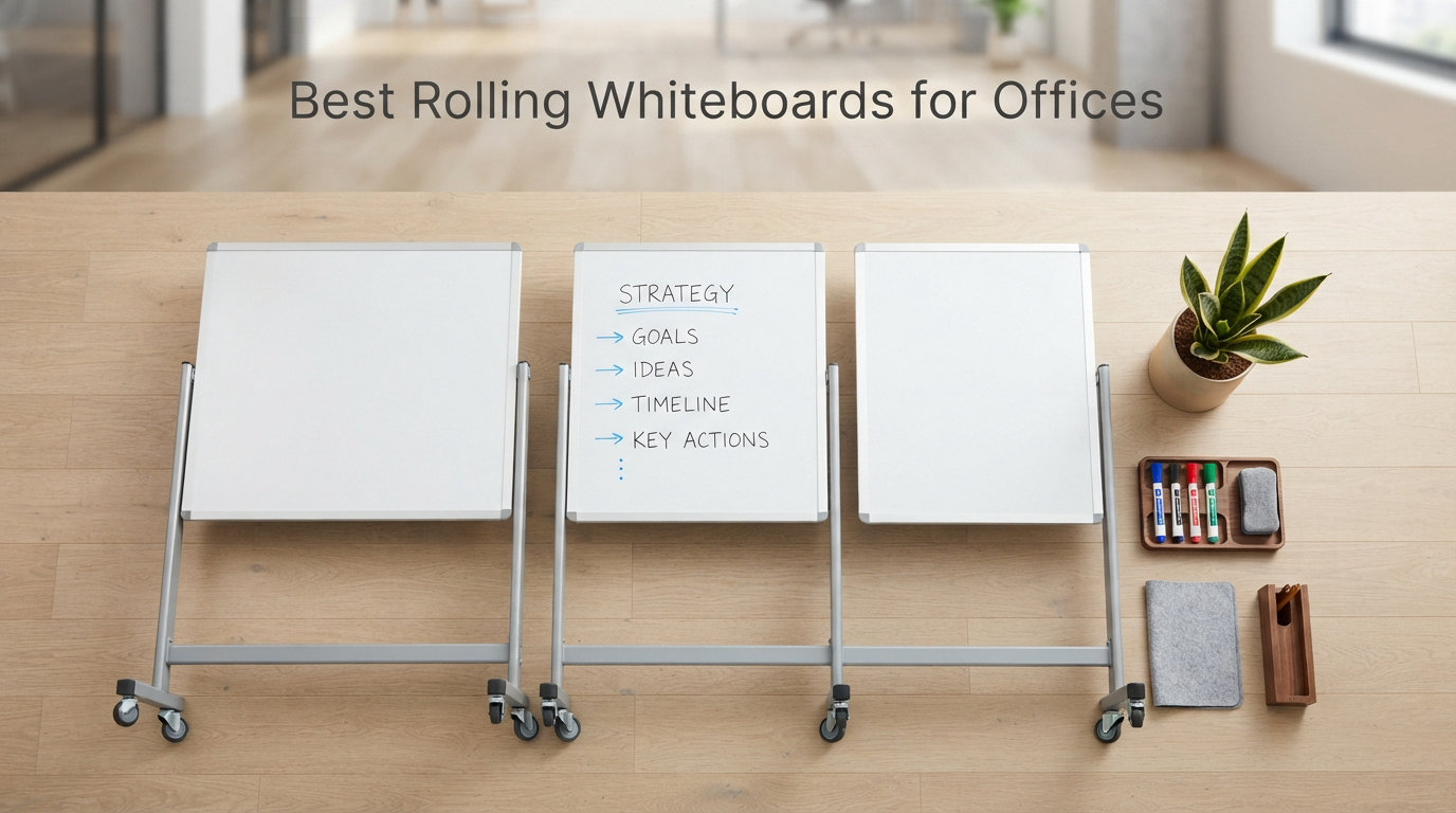 Best Rolling Whiteboards for Offices