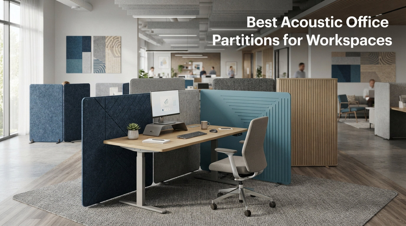 Best Acoustic Office Partitions for Workspaces