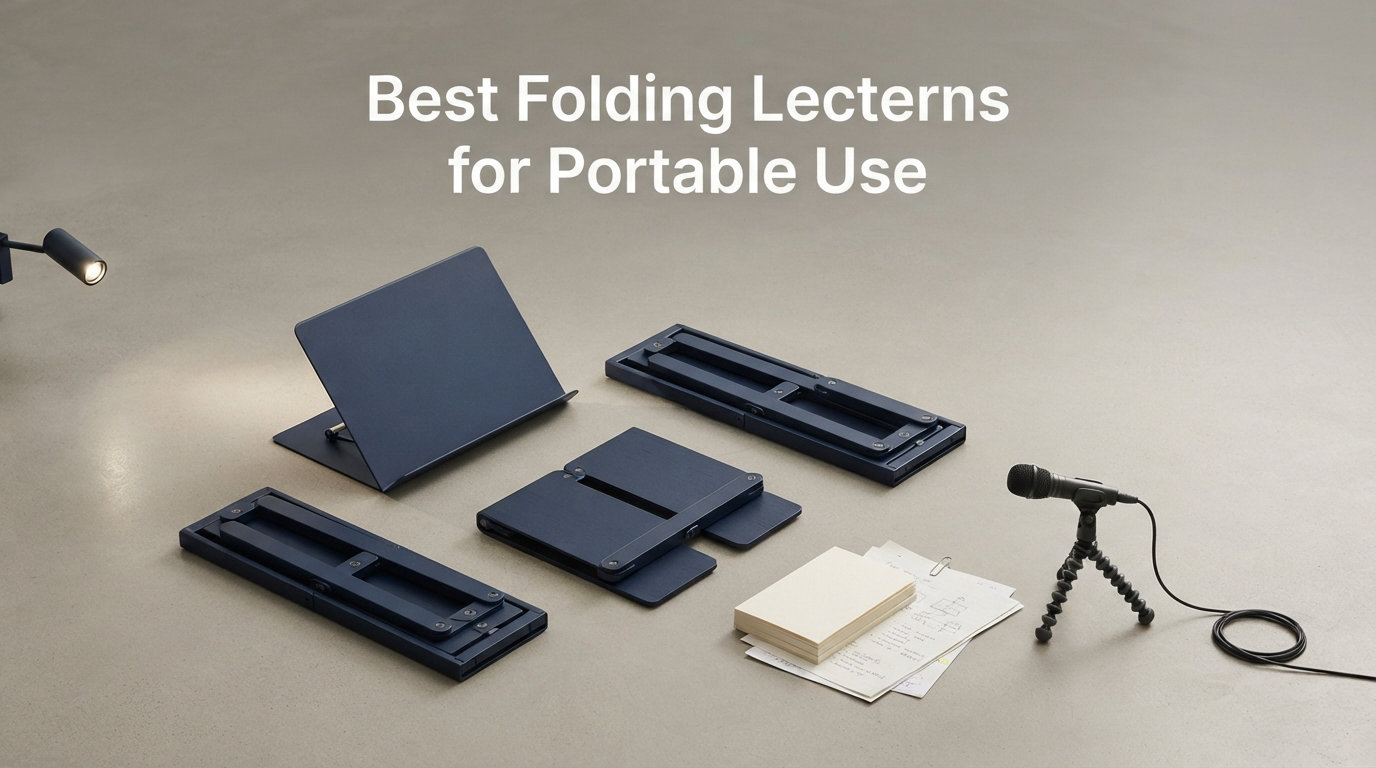Best Folding Lecterns for Portable Use