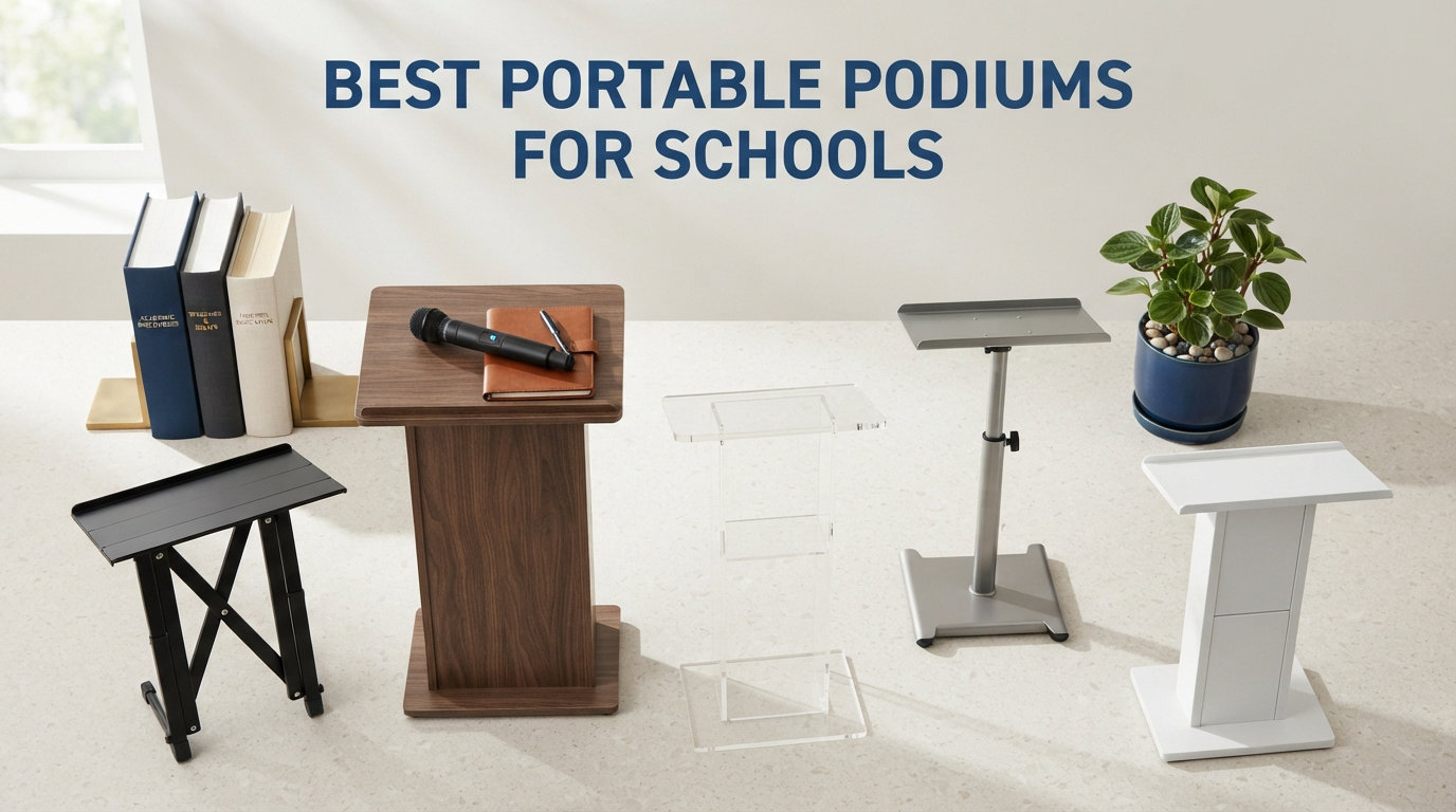 Best Portable Podiums for Schools