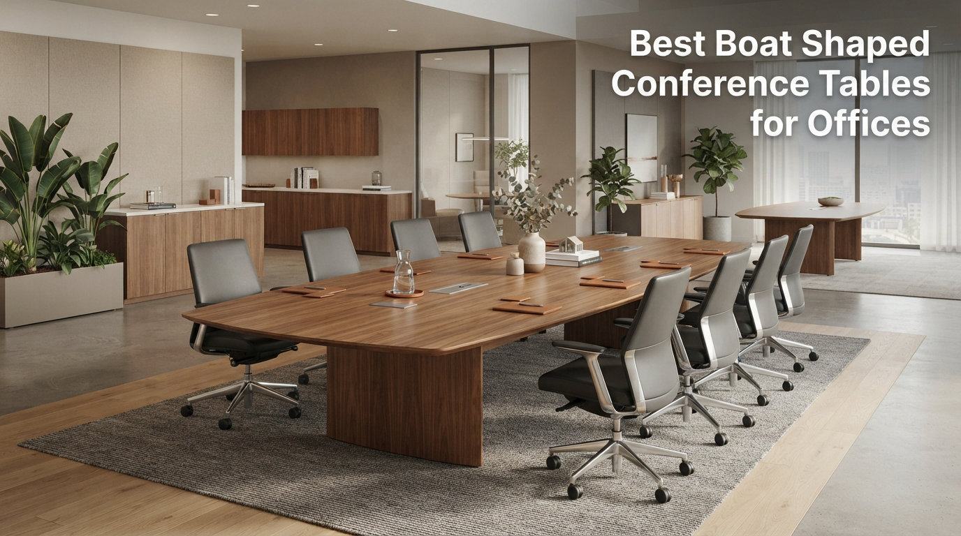 Best Boat Shaped Conference Tables for Offices