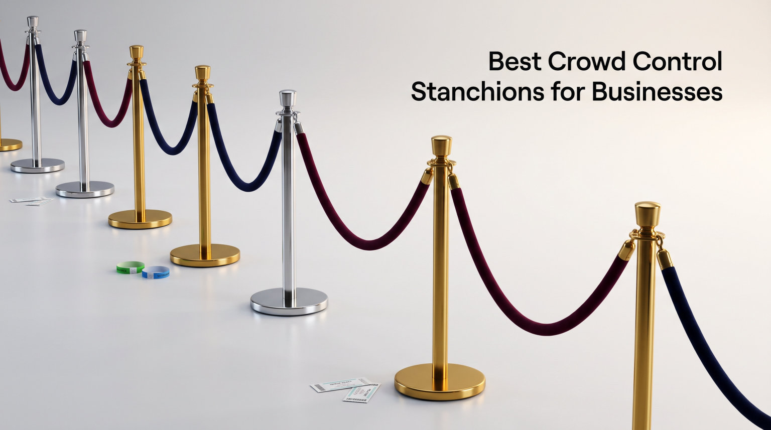 Best Crowd Control Stanchions for Businesses
