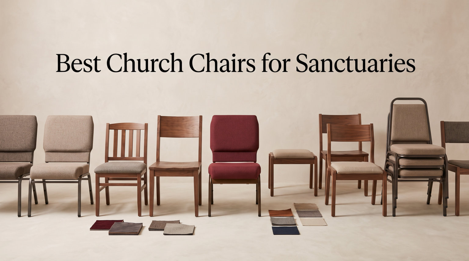 Best Church Chairs for Sanctuaries