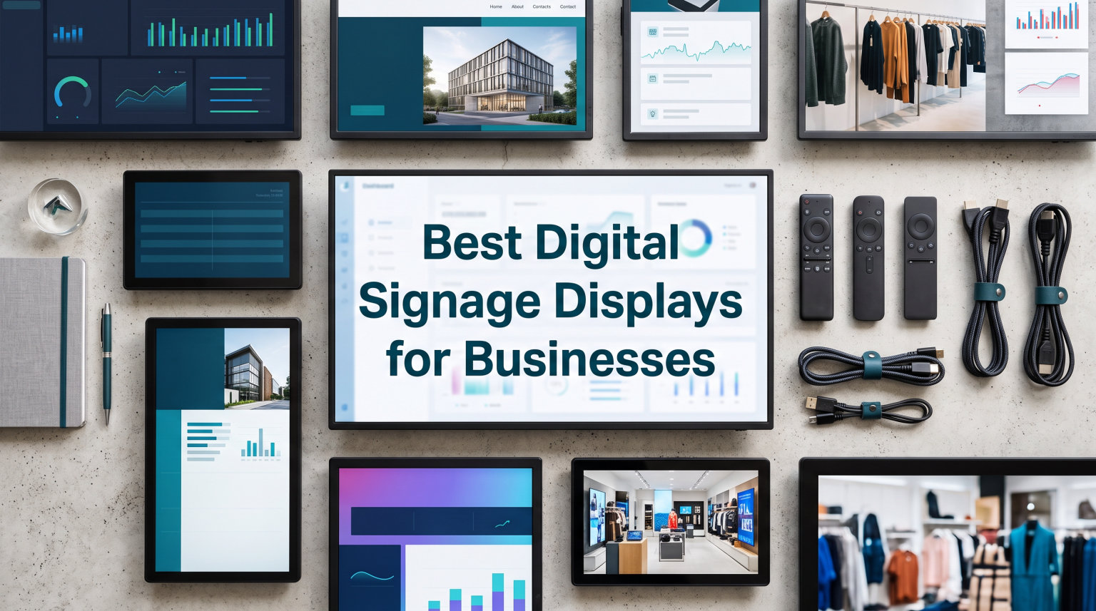 Best Digital Signage Displays for Businesses