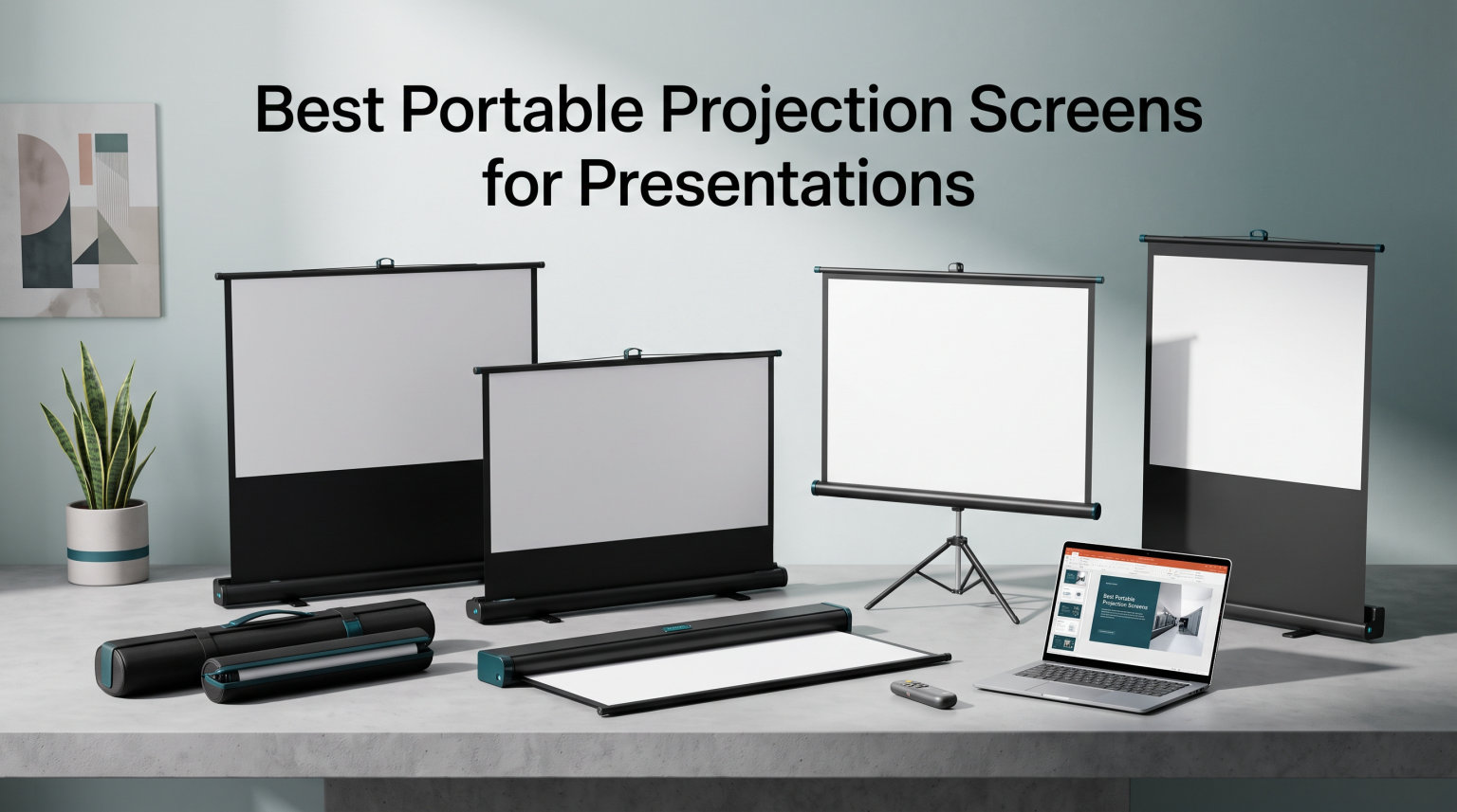 Best Portable Projection Screens for Presentations