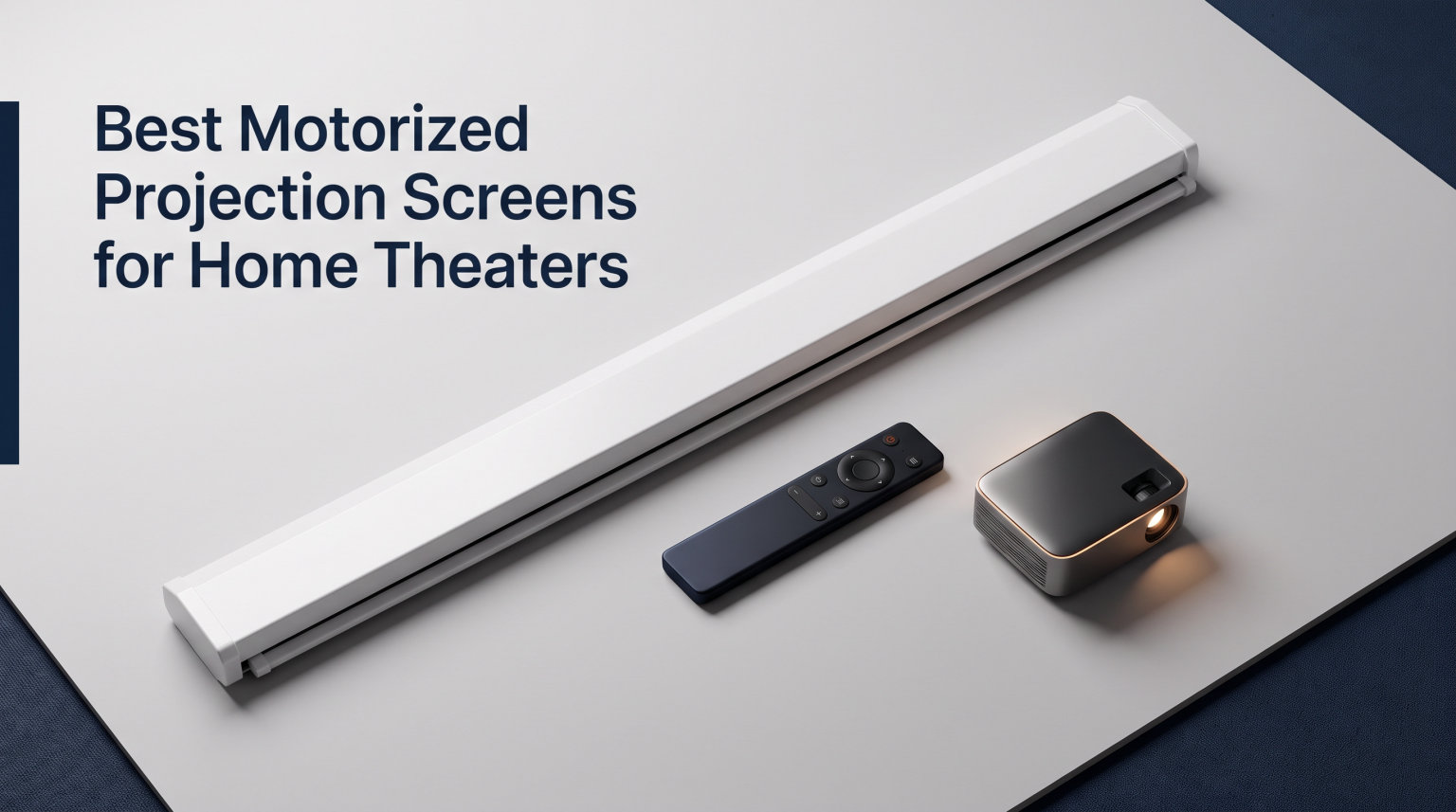 Best Motorized Projection Screens for Home Theaters