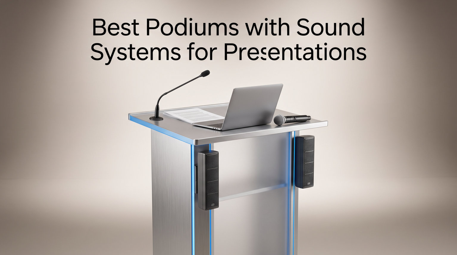 Best Podiums with Sound Systems for Presentations