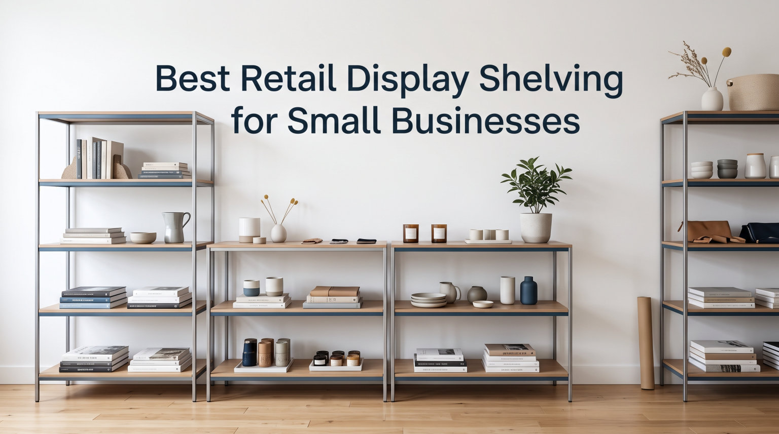 Best Retail Display Shelving for Small Businesses