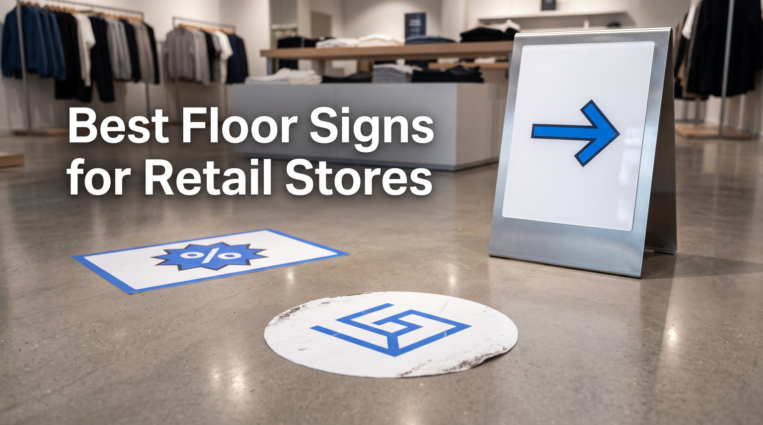 Best Floor Signs for Retail Stores