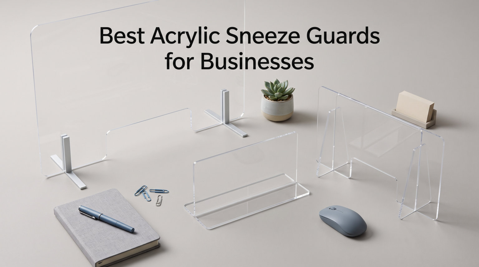 Best Acrylic Sneeze Guards for Businesses