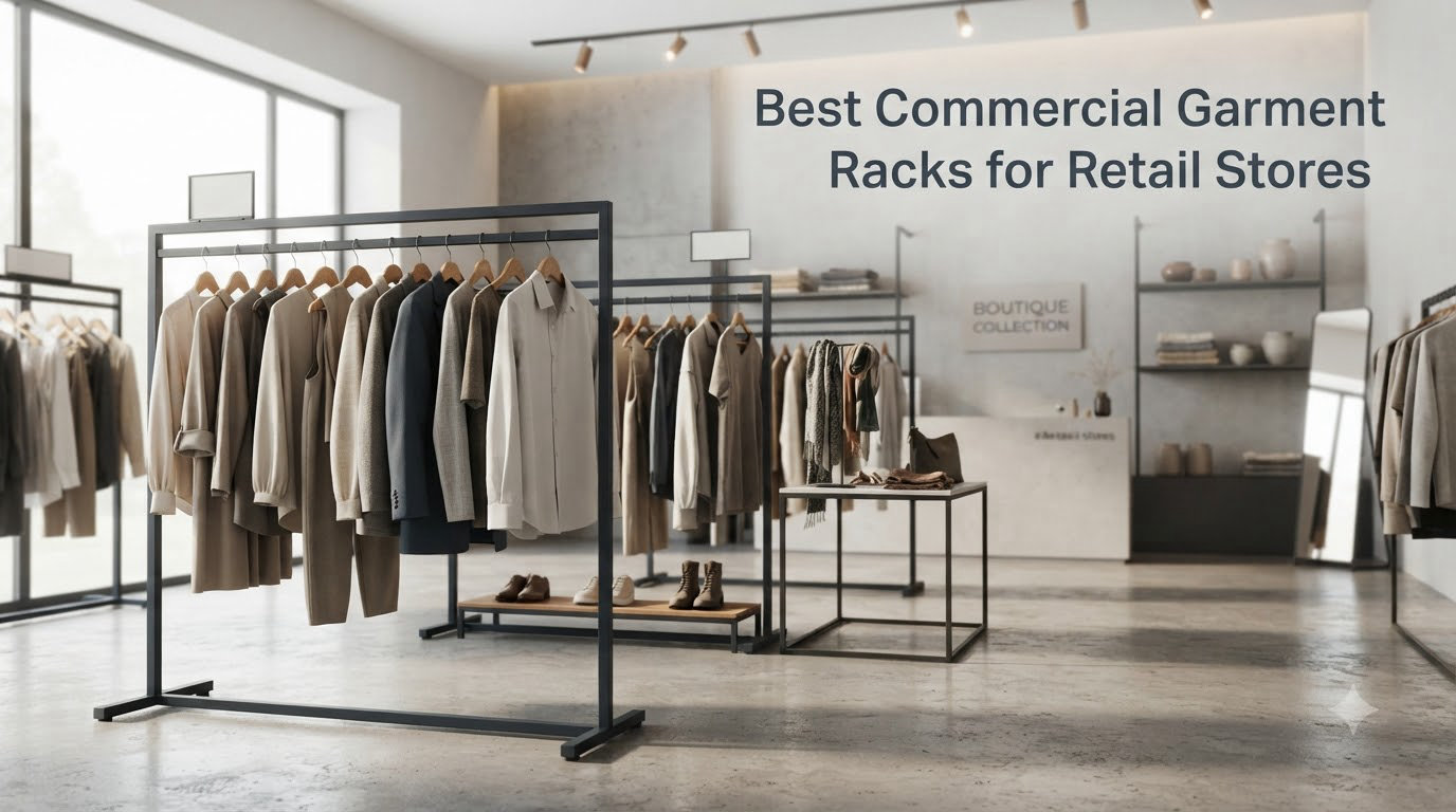 Best Commercial Garment Racks for Retail Stores