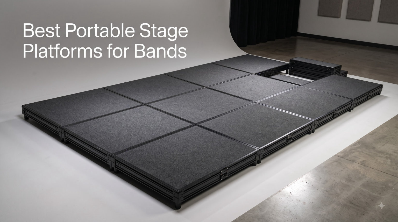 Best Portable Stage Platforms for Bands