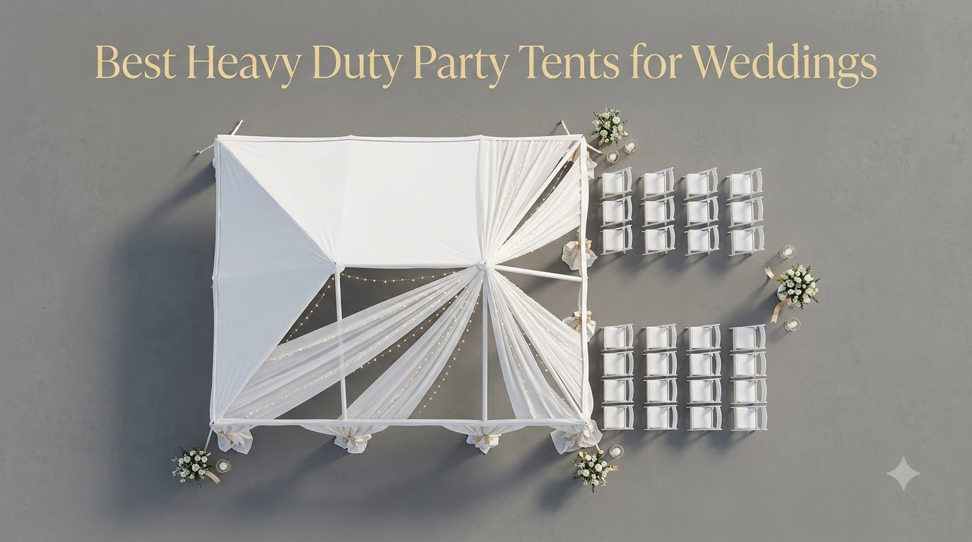 Best Heavy Duty Party Tents for Weddings