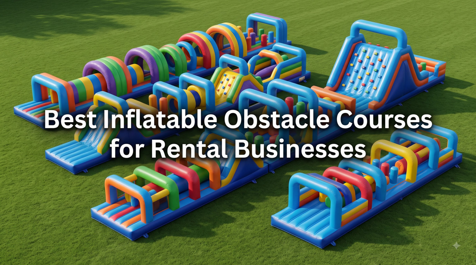 Best Inflatable Obstacle Courses for Rental Businesses