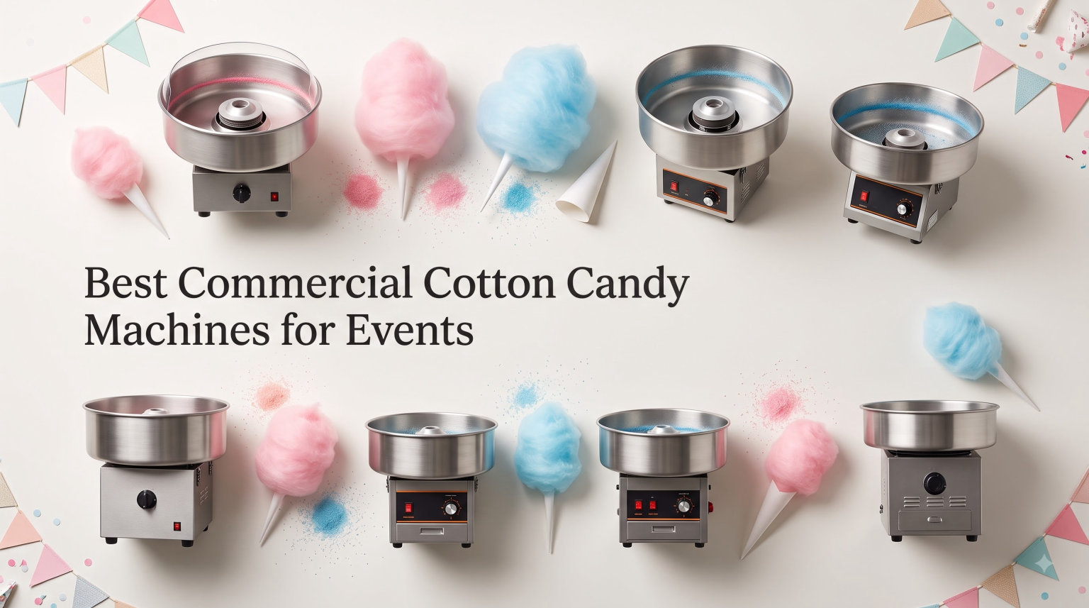 Best Commercial Cotton Candy Machines for Events
