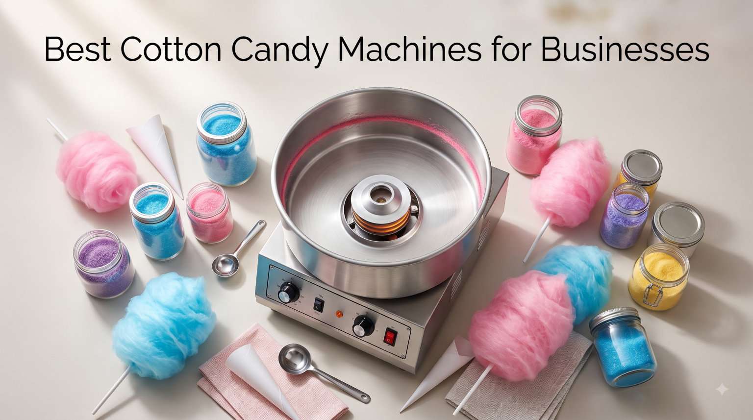 Best Cotton Candy Machines for Businesses
