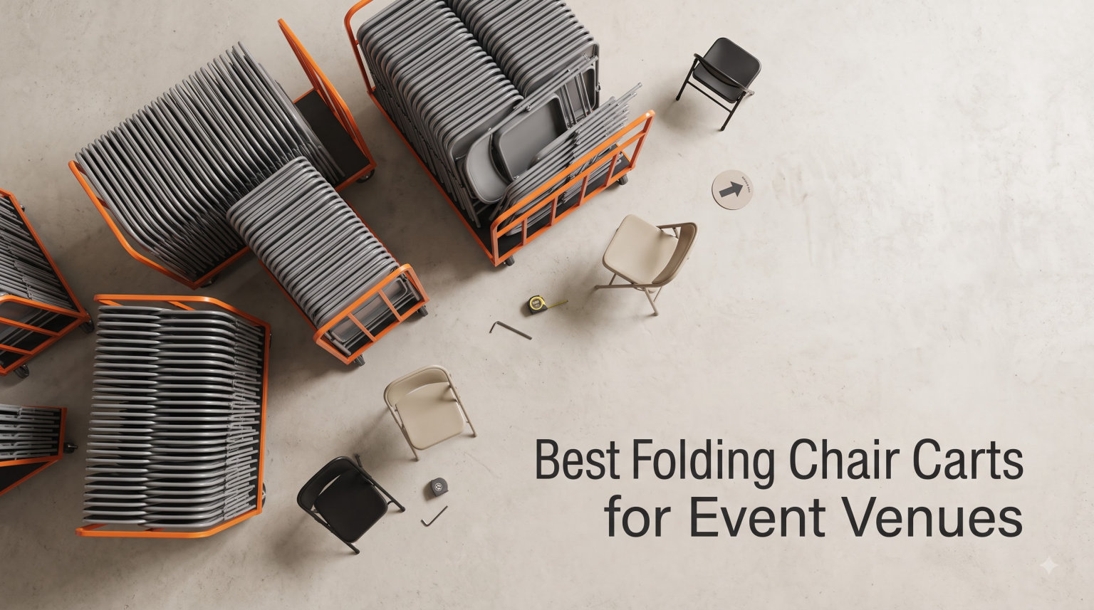 Best Folding Chair Carts for Event Venues