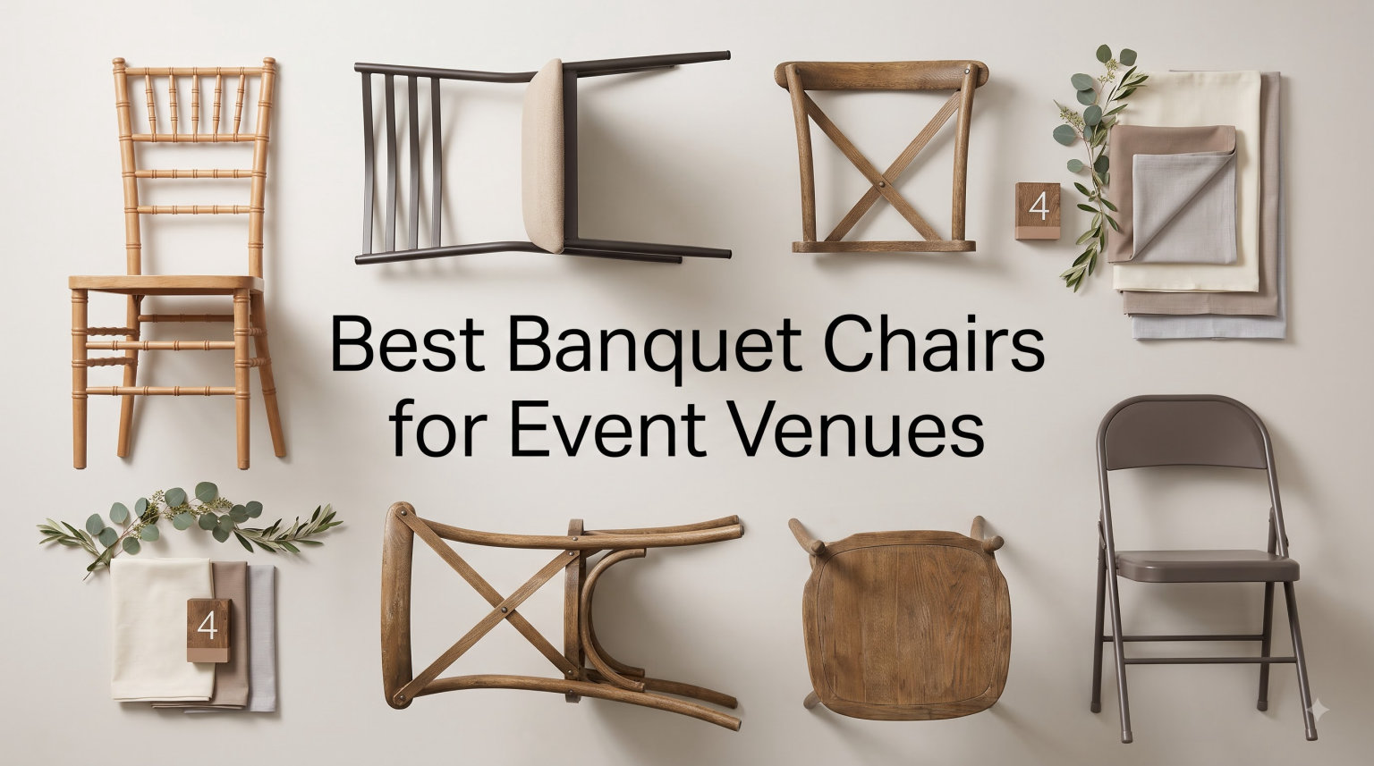 Best Banquet Chairs for Event Venues