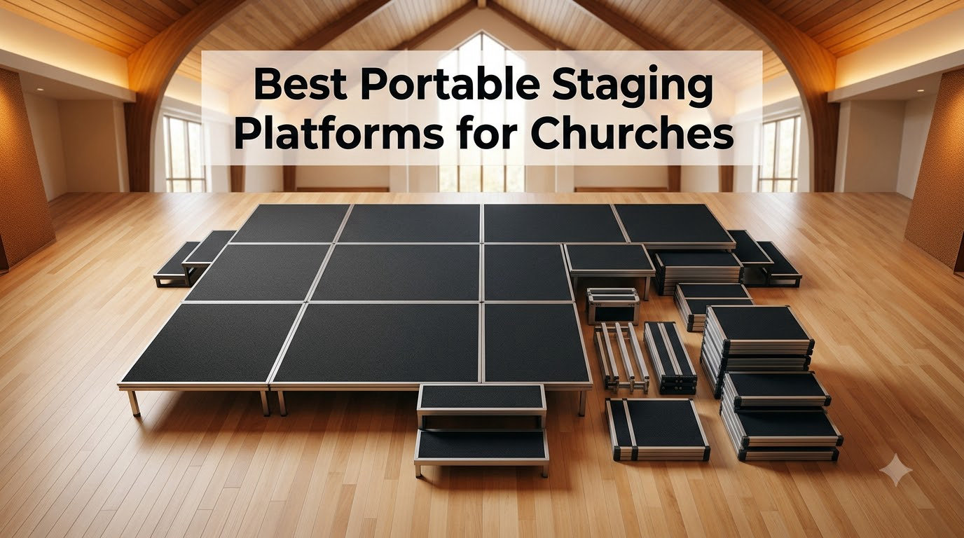Best Portable Staging Platforms for Churches