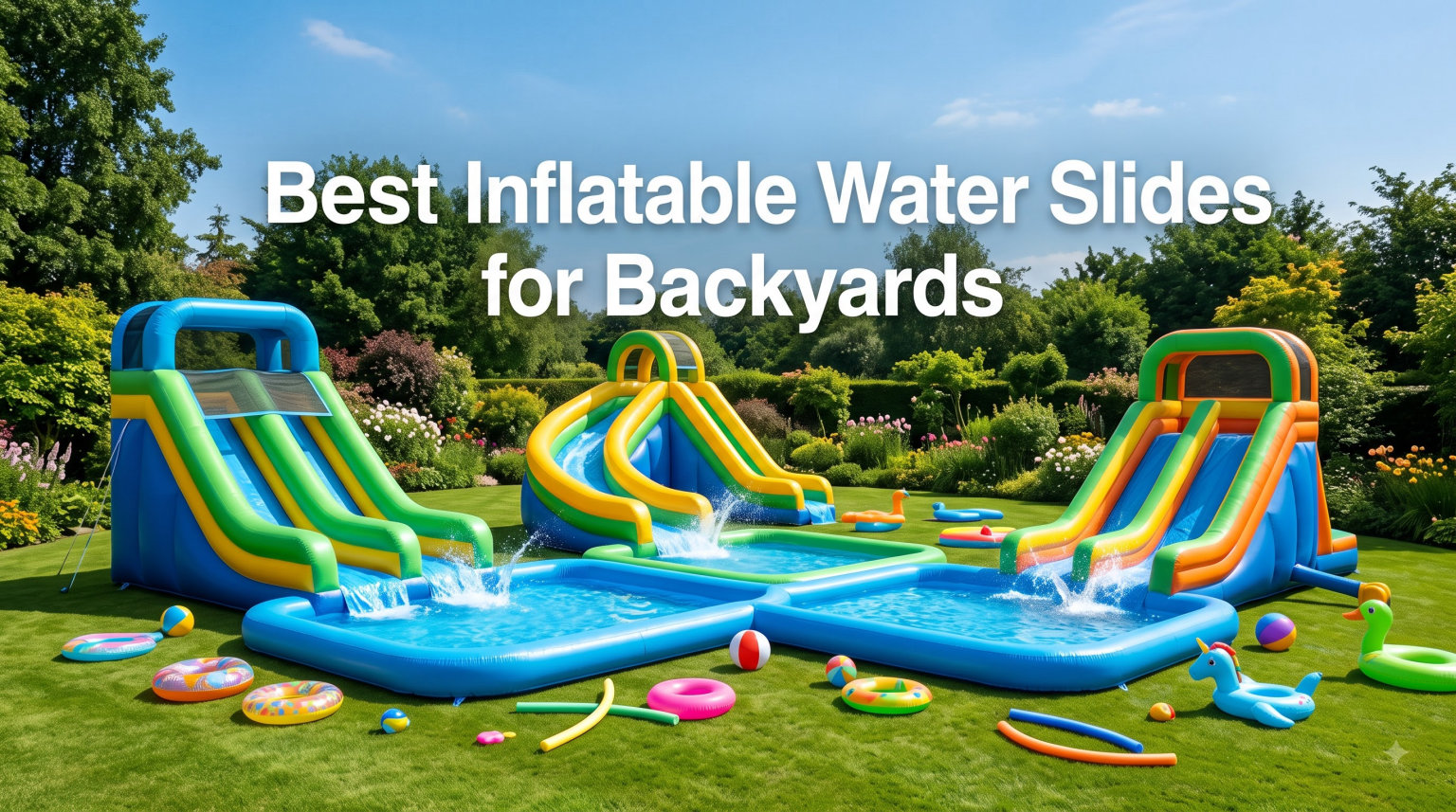Best Inflatable Water Slides for Backyards