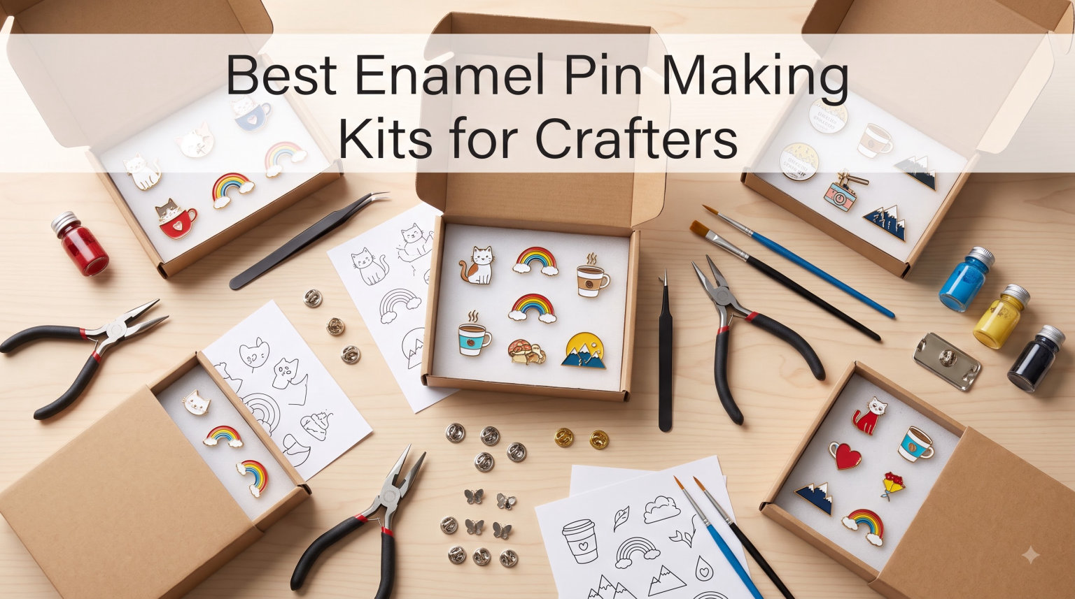 Best Enamel Pin Making Kits for Crafters
