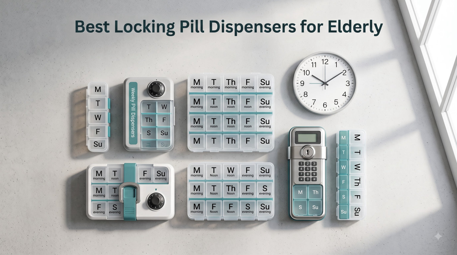 Best Locking Pill Dispensers for Elderly