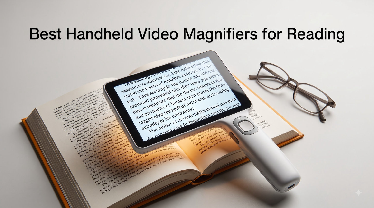 Best Handheld Video Magnifiers for Reading