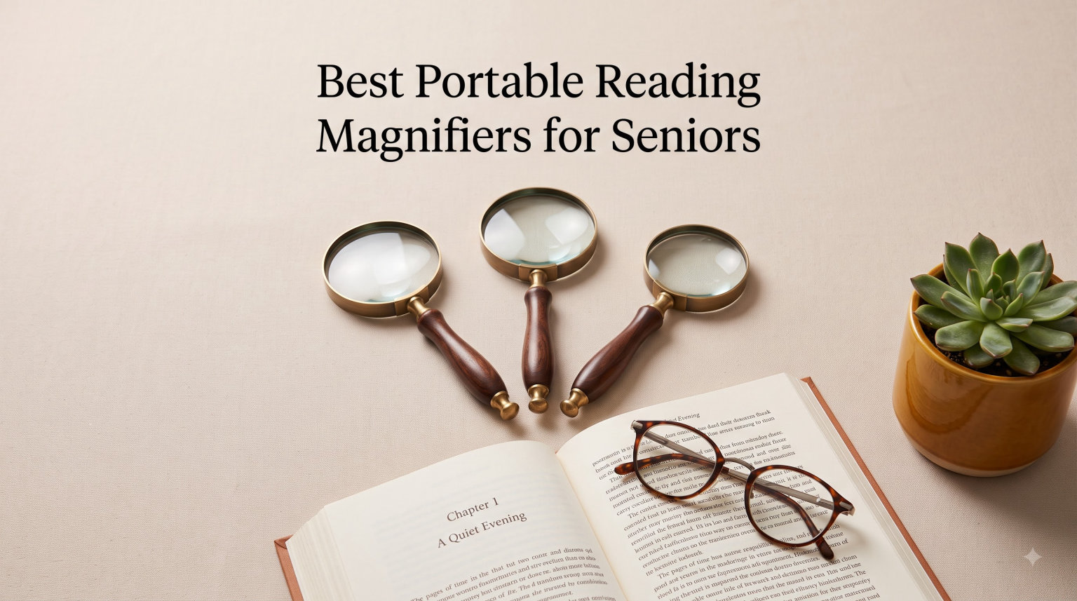 Best Portable Reading Magnifiers for Seniors
