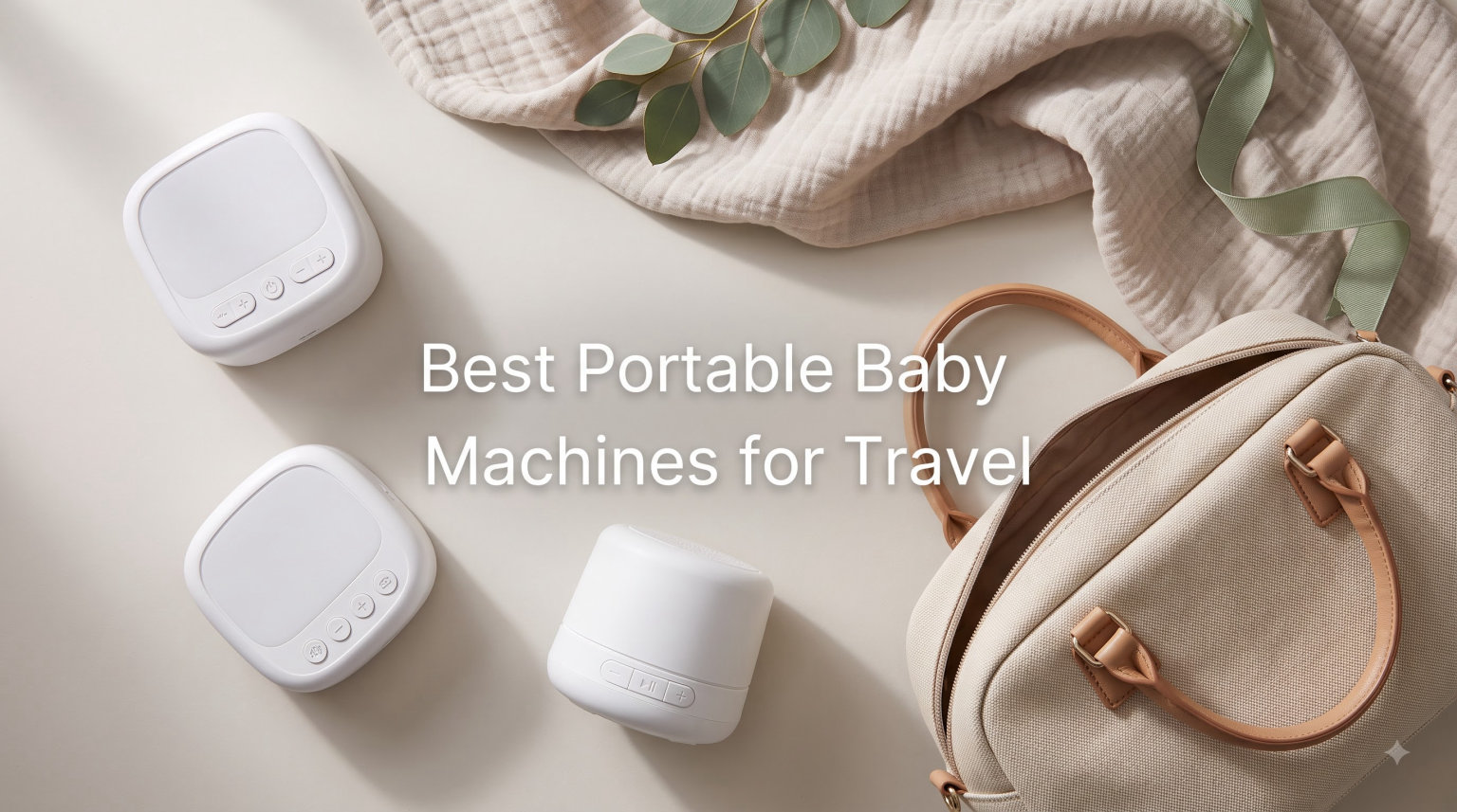 Best Portable Baby Sound Machines for Travel