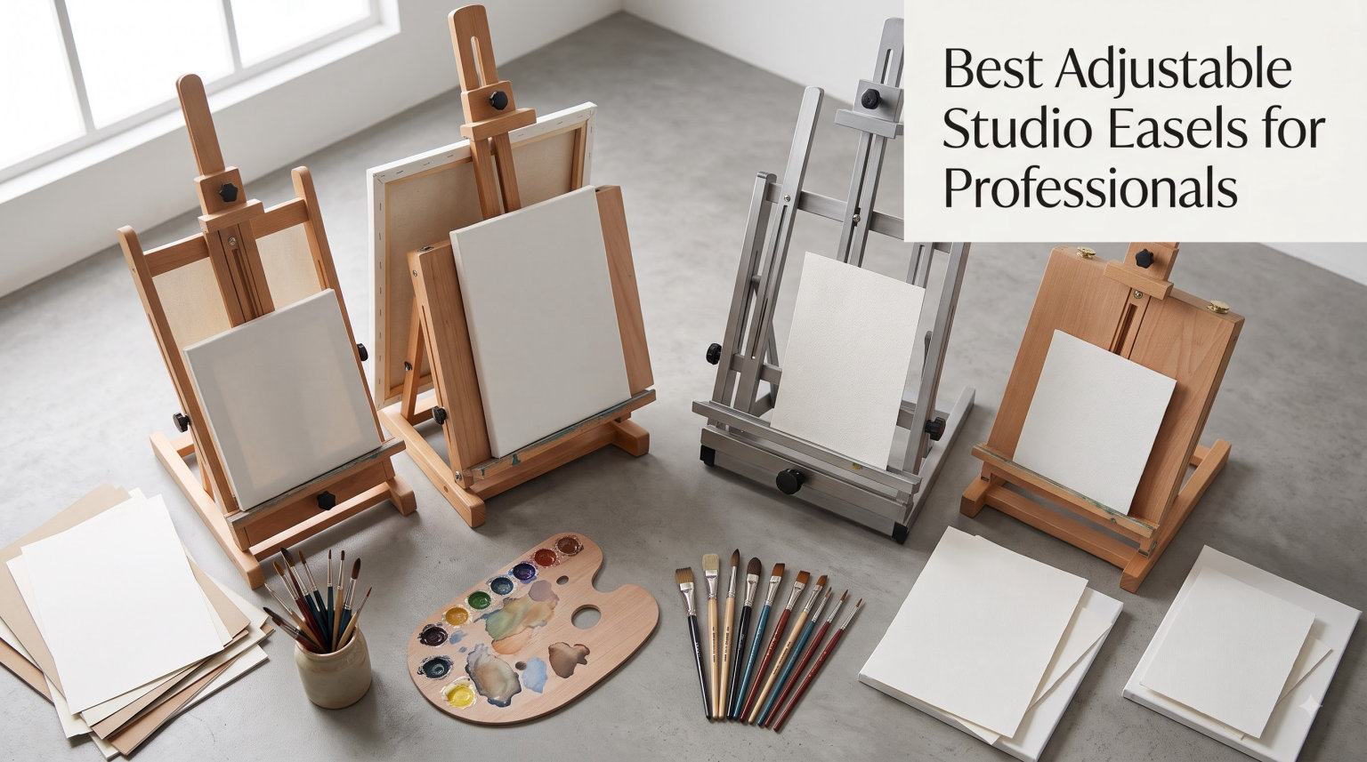Best Adjustable Studio Easels for Professionals
