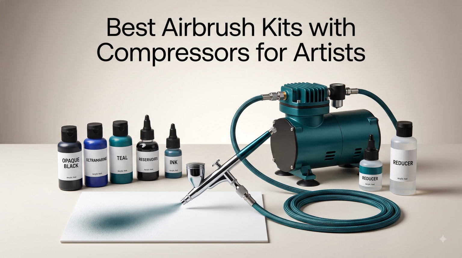 Best Airbrush Kits with Compressors for Artists