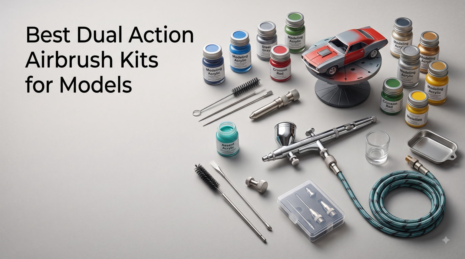Best Dual Action Airbrush Kits for Models