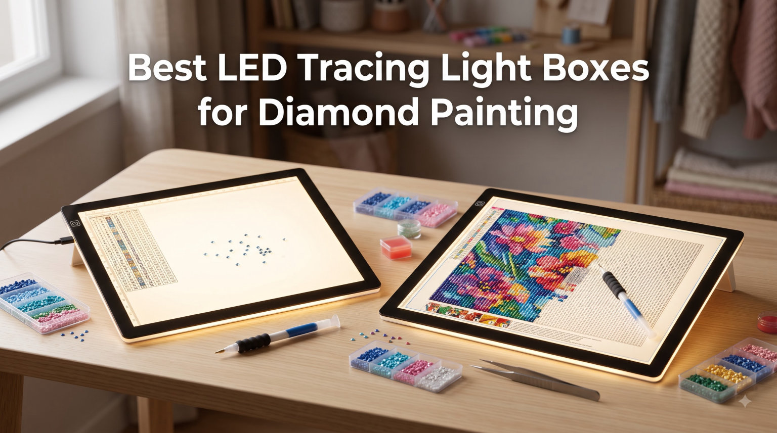 Best LED Tracing Light Boxes for Diamond Painting