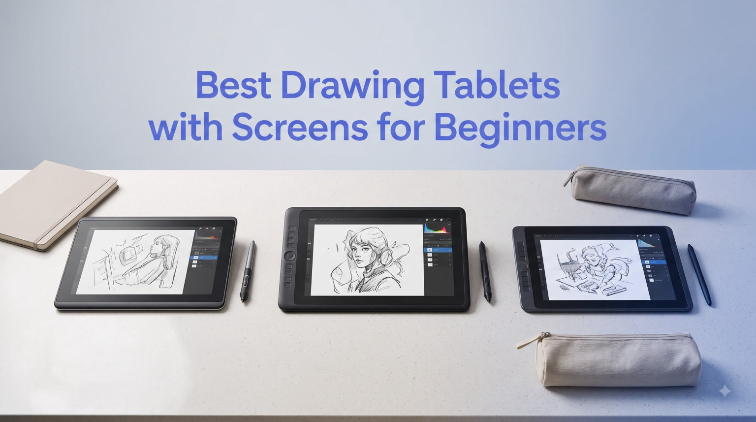 Best Drawing Tablets with Screens for Beginners