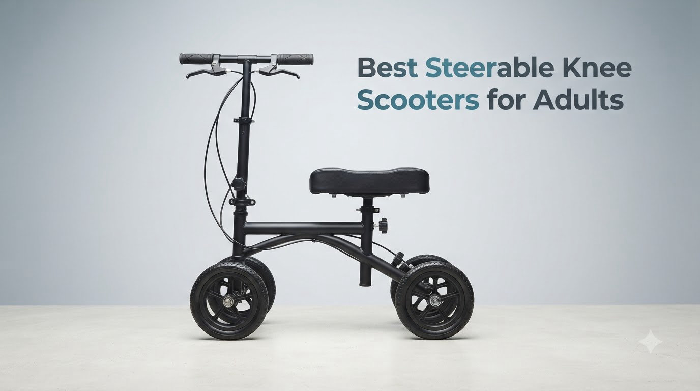 Best Steerable Knee Scooters for Adults