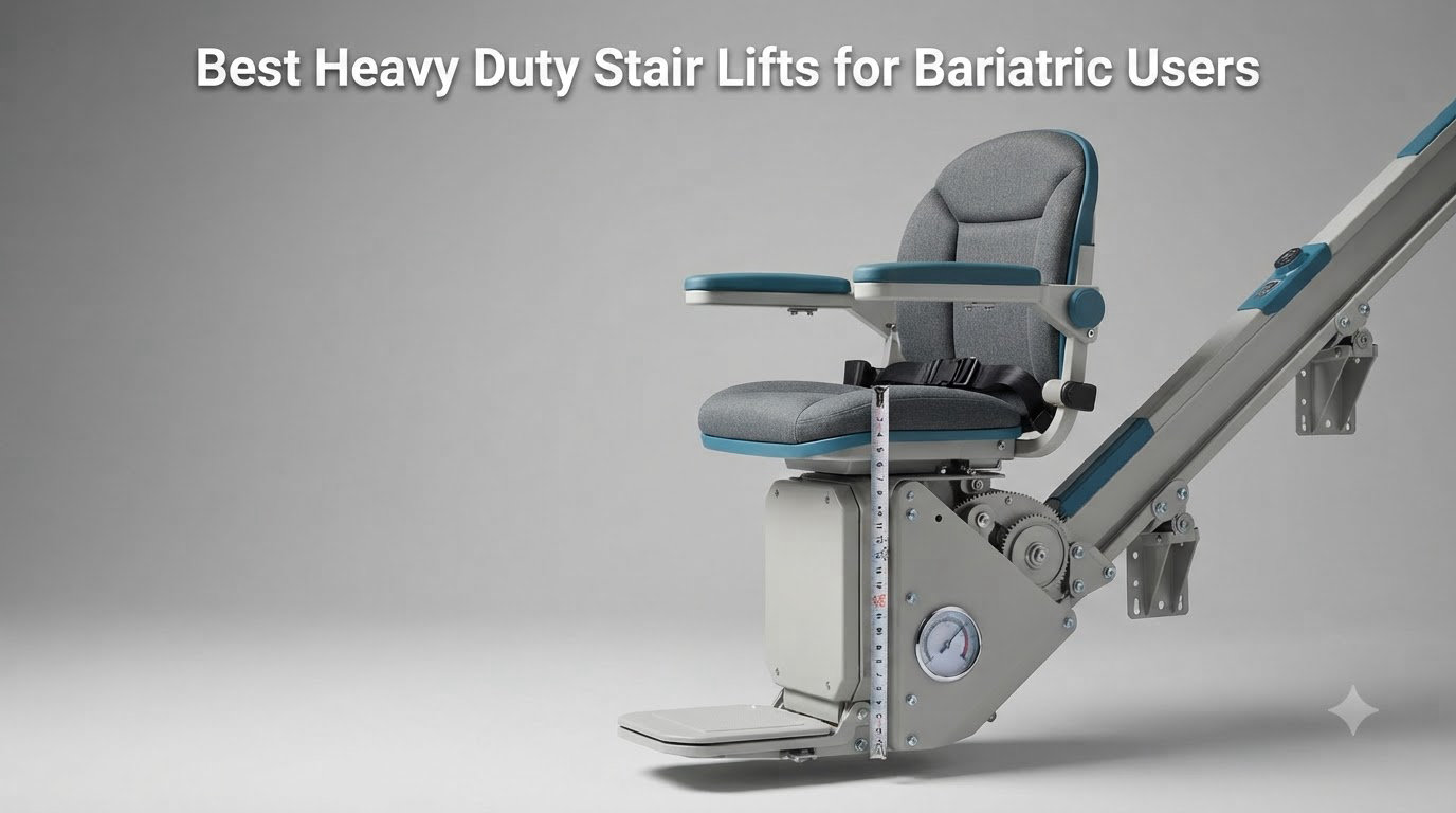 Best Heavy Duty Stair Lifts for Bariatric Users