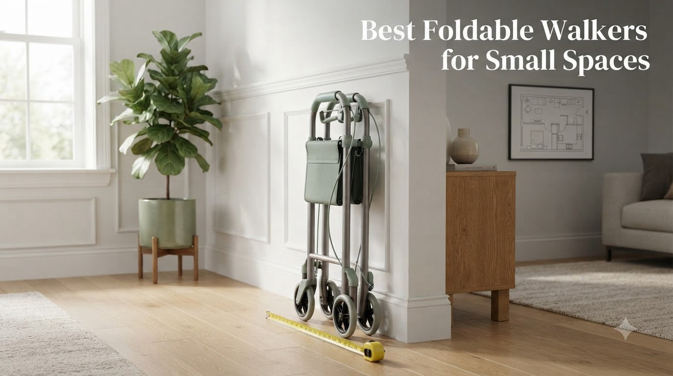 Best Foldable Walkers for Small Spaces