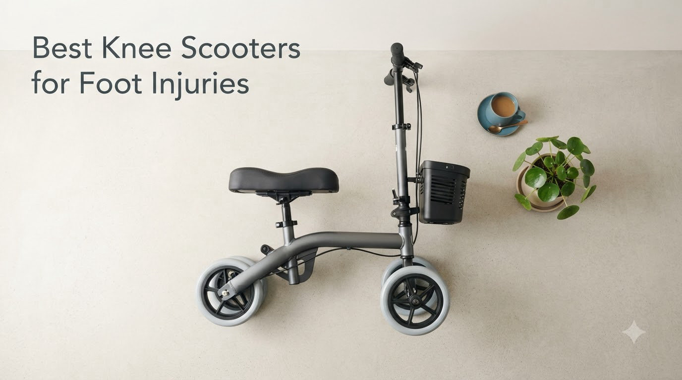 Best Knee Scooters for Foot Injuries