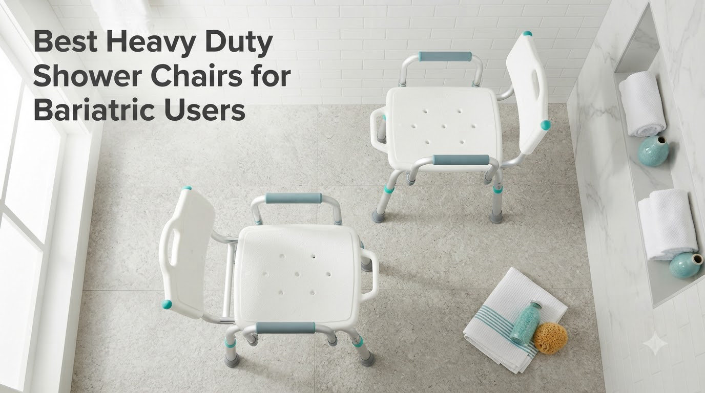 Best Heavy Duty Shower Chairs for Bariatric Users