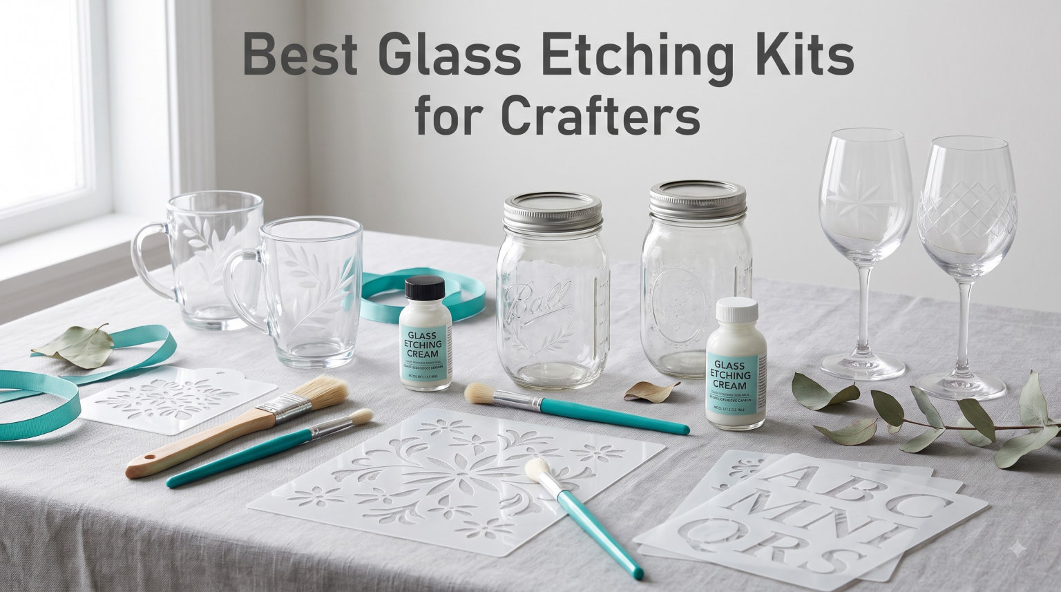 Best Glass Etching Kits for Crafters