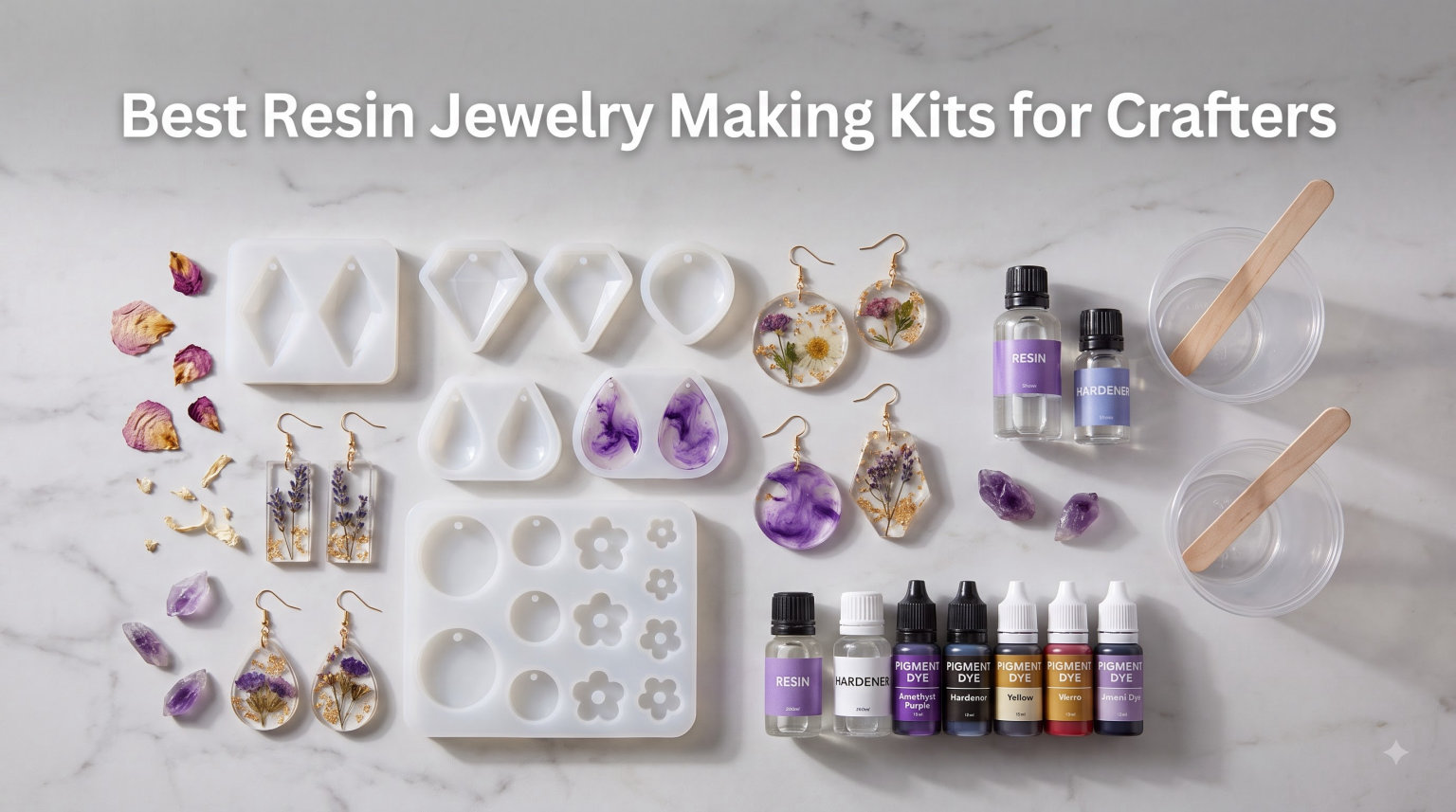 Best Resin Jewelry Making Kits for Crafters