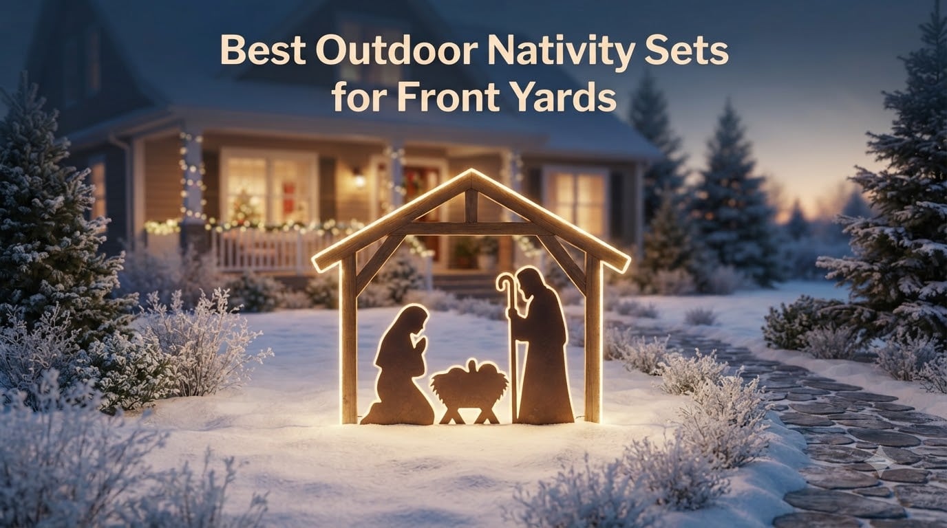 Best Outdoor Nativity Sets for Front Yards