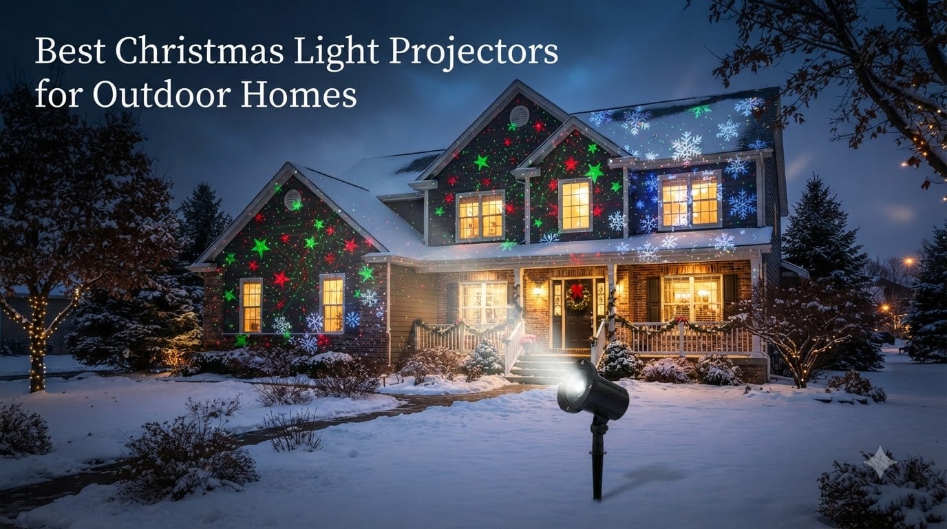 Best Christmas Light Projectors for Outdoor Homes