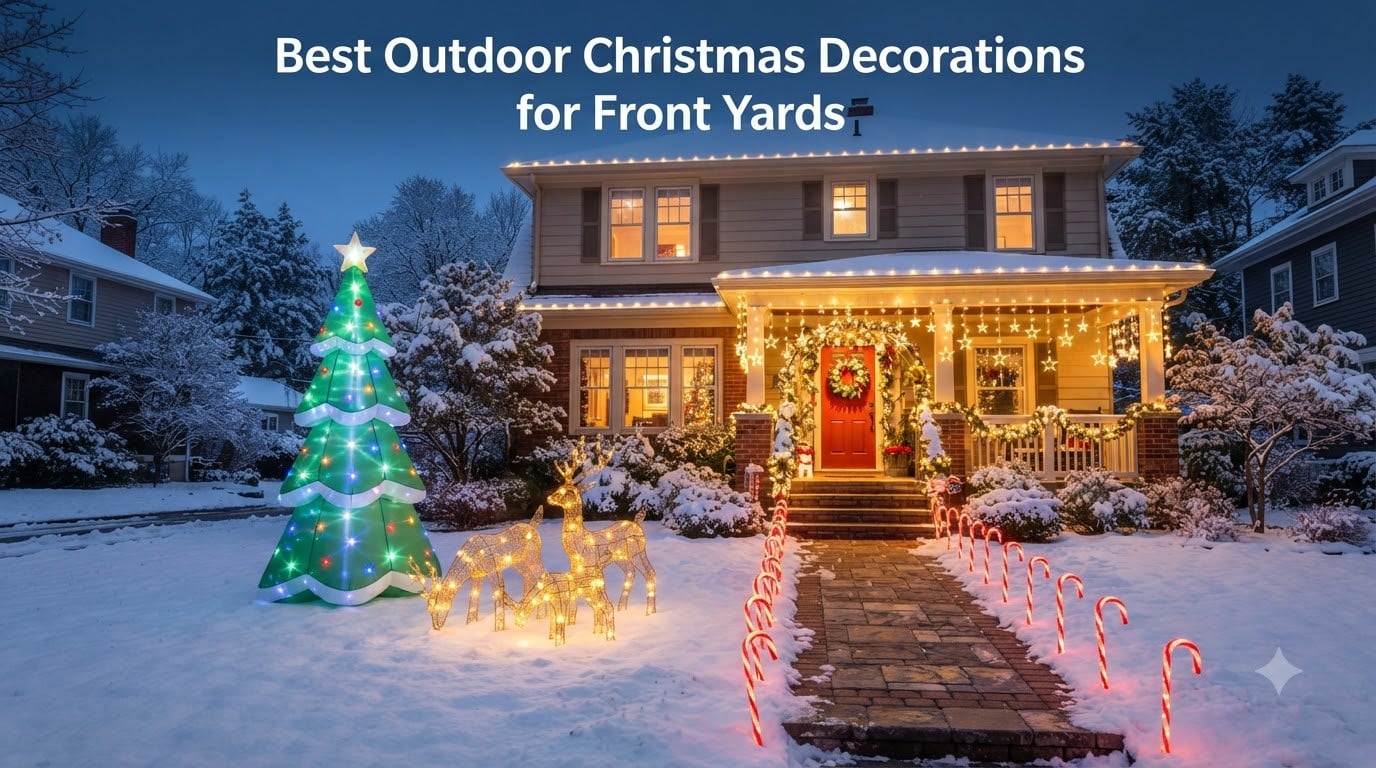 Best Outdoor Christmas Decorations for Front Yards