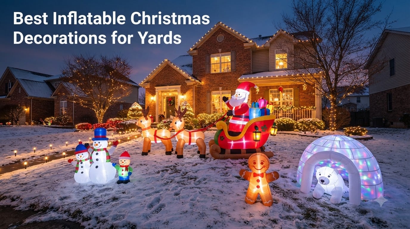 Best Inflatable Christmas Decorations for Yards