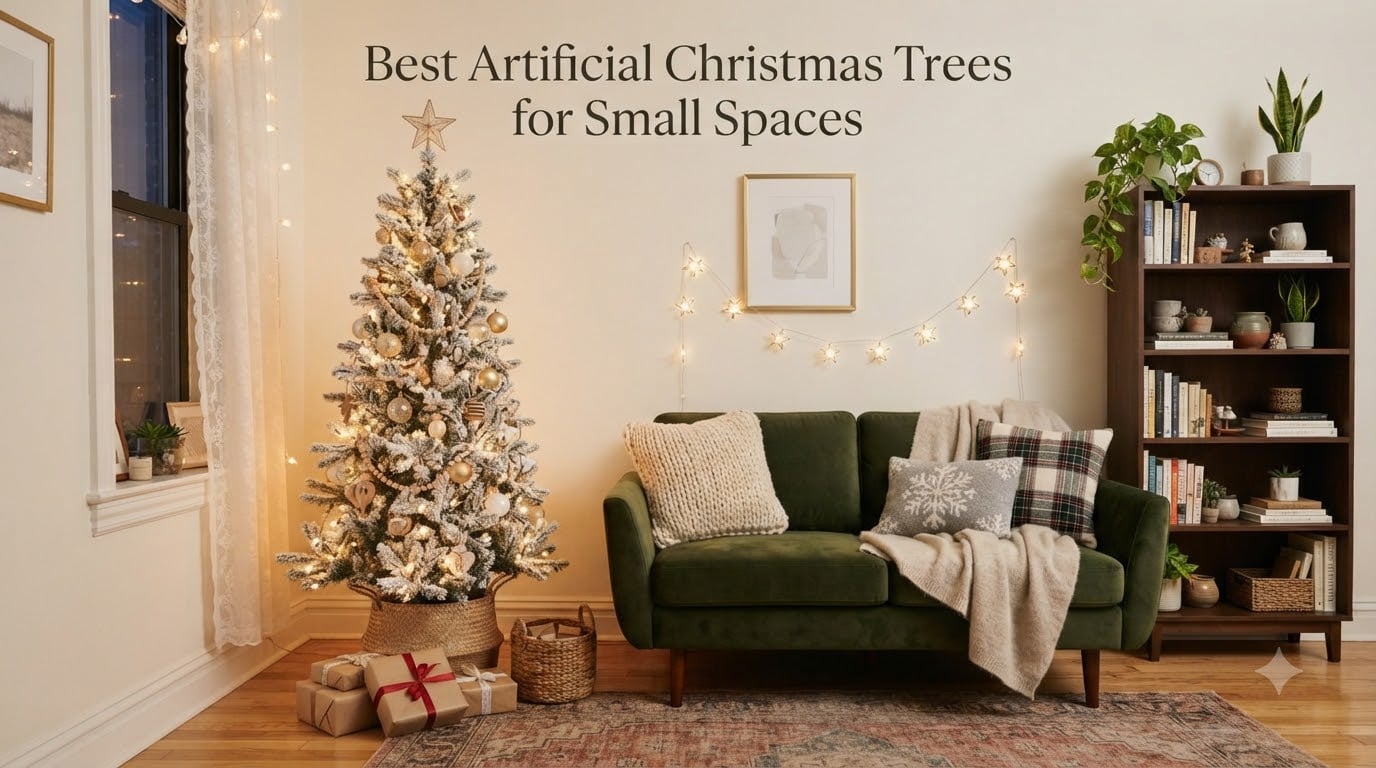 Best Artificial Christmas Trees for Small Spaces