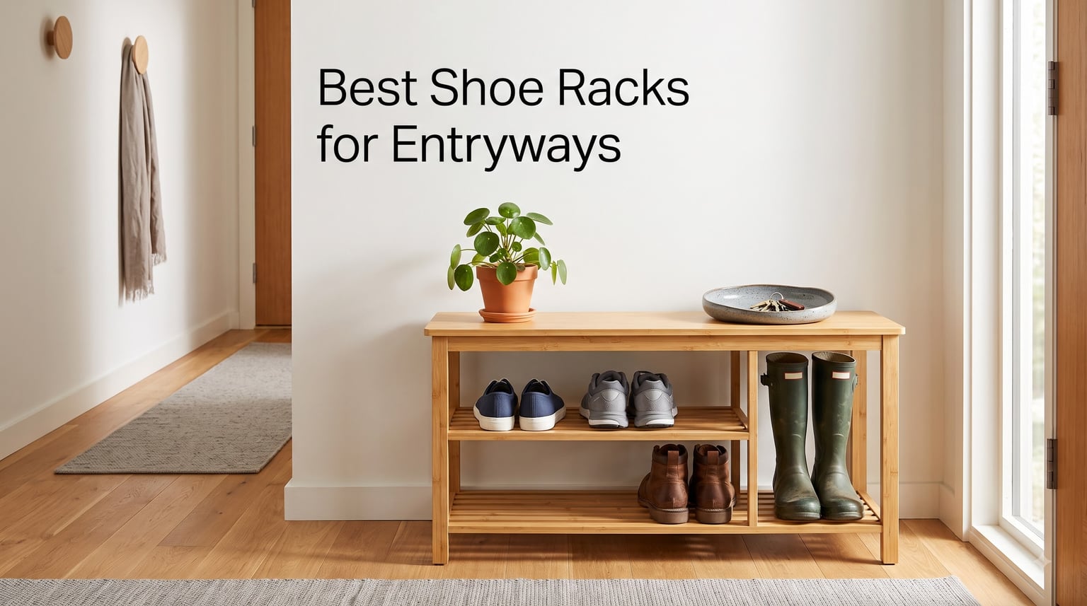 Best Shoe Racks for Entryways